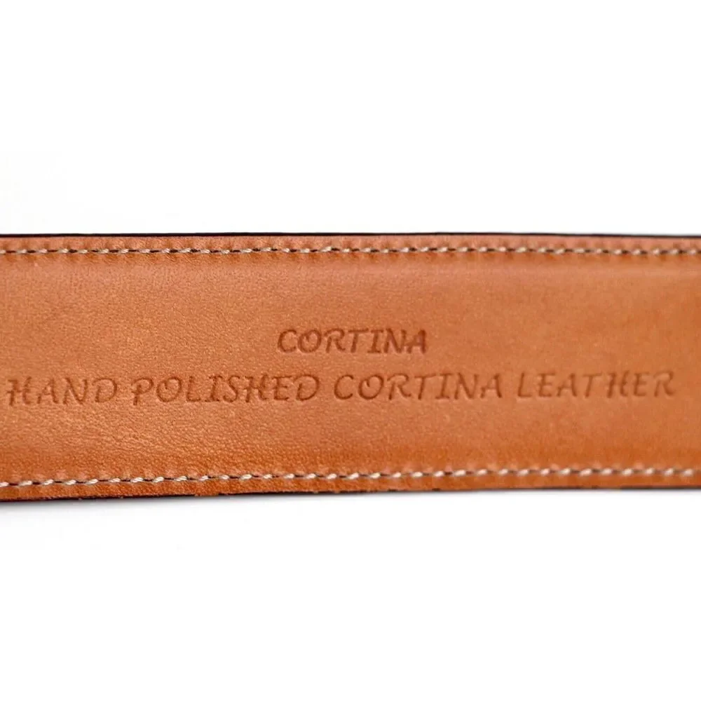 Trafalgar BROWN GENUINE LEATHER 1 1/8